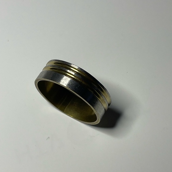 NWT UNISEX RING FOR MEN AND WOMEN, STAINLESS STEEL, SIZE 10 - Picture 8 of 17